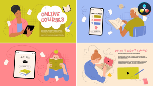 Online School Explainers for DaVinci Resolve