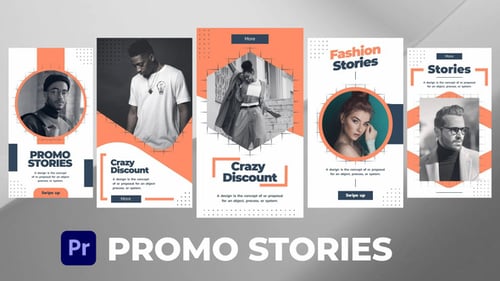 Historias promocionales de Premiere Pro