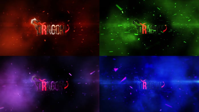 Fire Strike Unveil, Logo Stings ft. gun fire & fire - Envato