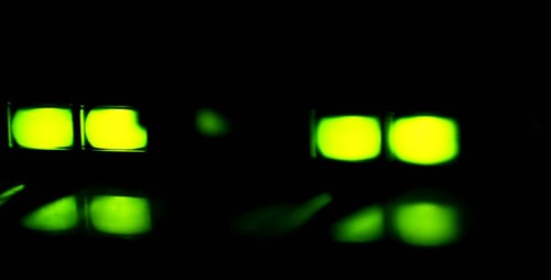 Network Server Blinking Lights in the Dark