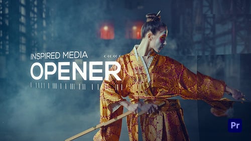 Modern Dynamic Media Opener with Cinematic Text Animations