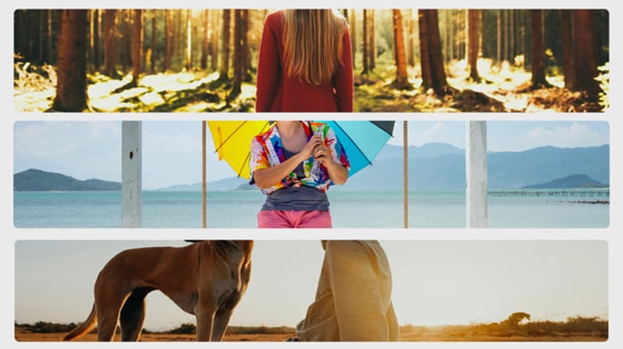 Vertical Multiscreen Transition - 3 Split Screen, Elements ft. vertical ...