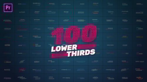 Lower Thirds Pack MOGRT