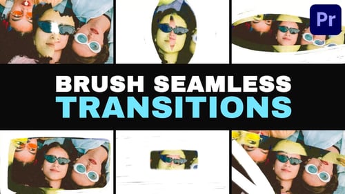 Brush Seamless Transitions | Premiere Pro MOGRT