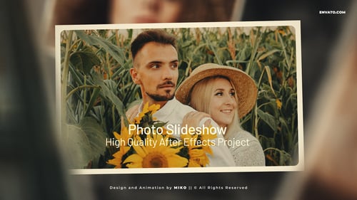 Modern Photo Slideshow with Elegant Transitions