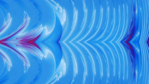 Movable Bluered Background with an Ornamental Pattern