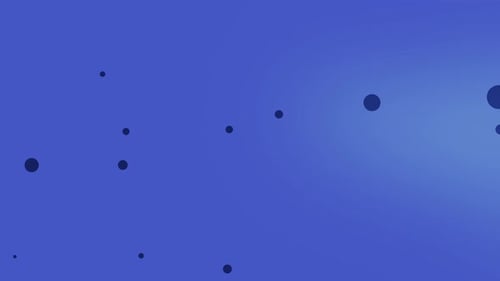 Abstract Flowing Circles Motion Graphic Background