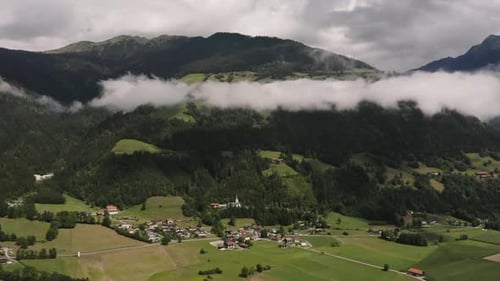 Village in the Mountains of Austria