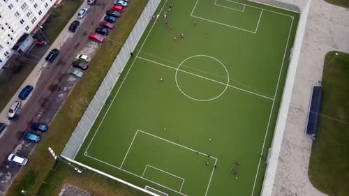Foodball field