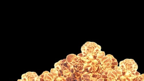 Intense Realistic Fire and Smoke Explosion Visual Effect