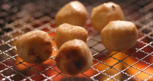 Grillzeit, Grillen für Fischbällchen