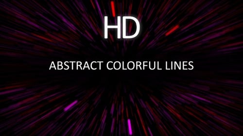 Abstract Colorful Lines