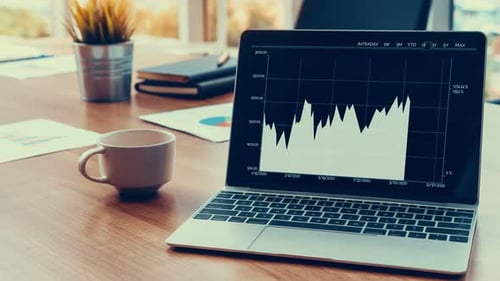 Business Visual Data Analysis Technology By Creative Computer Software
