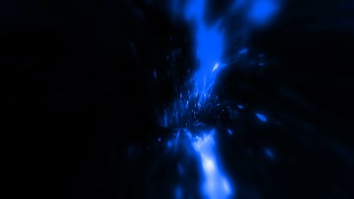 Blue Nebula Background