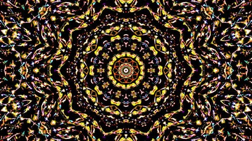 Beautiful videos of flickering, luminous glow that shifts the movement yellow background