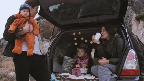 Family Togetherness on an Outdoor Trip
