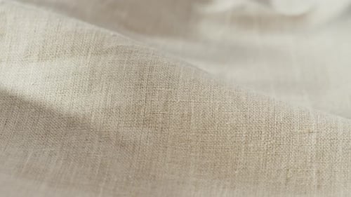 Beige Fabric Closeup Light Brown Cloth Texture Background