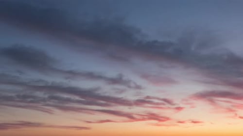 Epic Sky, Red Sunset, Summer, Time Lapse