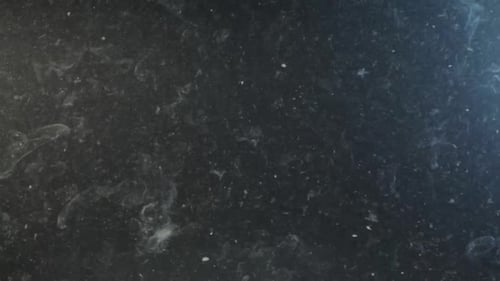 Abstract Moving Particles Overlaying Brain