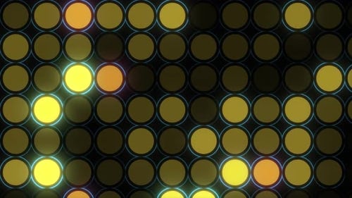 Boucle de lumière LED jaune