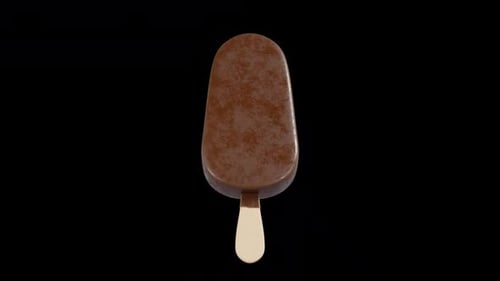 Chocolate Ice Cream Stick Bar Turnaround
