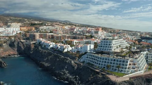 Puerto de Santiago city, Tenerife, Canary Islands, Spain
