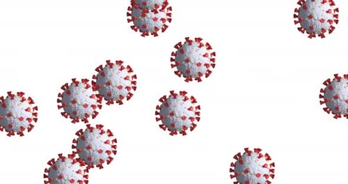 COVID-19 Virus Multiplication 3D Animation