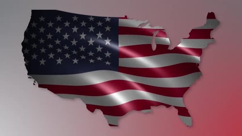 Amerikanische Flagge zum Unabhängigkeitstag
