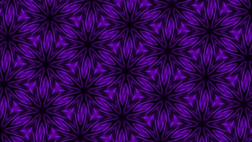 Abstract Purple Geometric Glowing Seamless Background Loop
