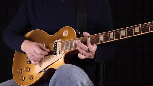 Guitar Solo In Studio