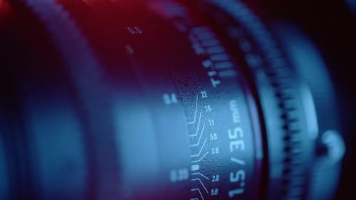 Cine Lens Focusing Close Up