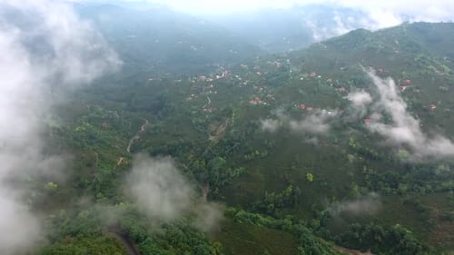 Aerial Scattered Settlement