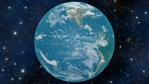 Concept of climate change, dark night, cities lights, sunrise. Sunrise from outer space. Beautiful
