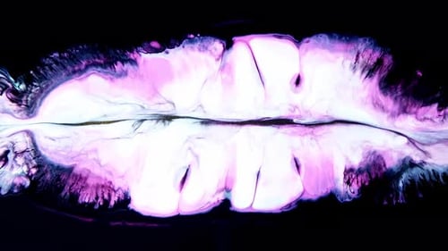 Abstract Background With Pink and White Swirls
