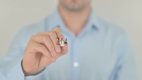 Improve Yourself Words Written with Marker