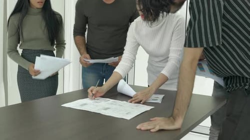 People sharing ideas together
