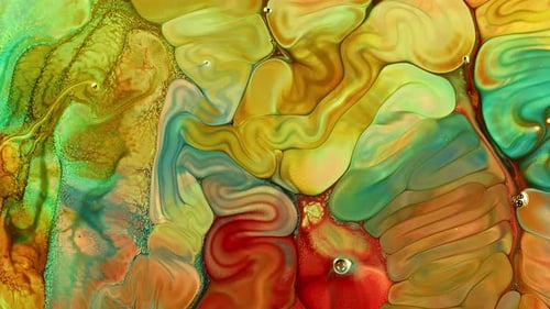 Peinture à l'eau abstraite Diffusion Art 43