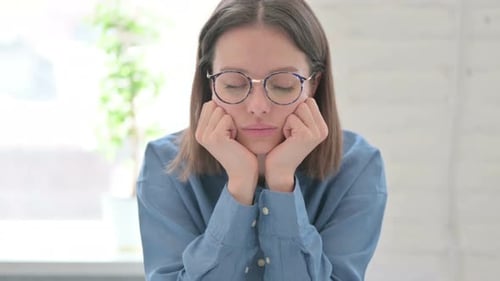 Sleeping Young Woman
