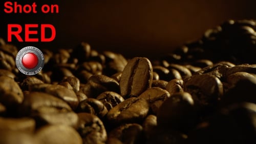 Roasted Coffee Beans Close Up