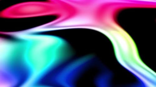 Vibrant Liquid Color Flowing Abstract Background Motion