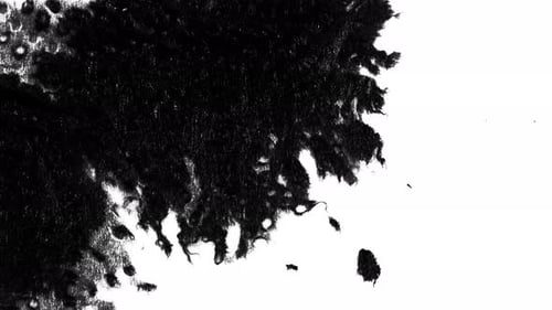 Gotas de tinta abstratas em papel molhado 40