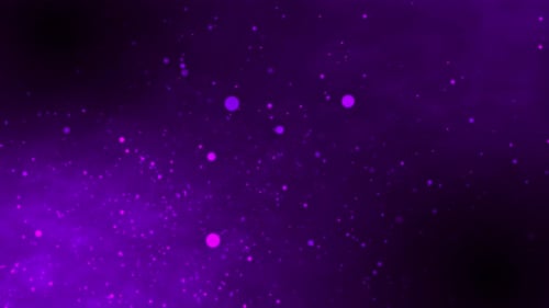 Abstract Purple Particle Dust Cloud Background