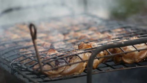 Barbecue au poulet