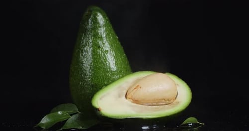 Fresh Avocados with Cool Steam .