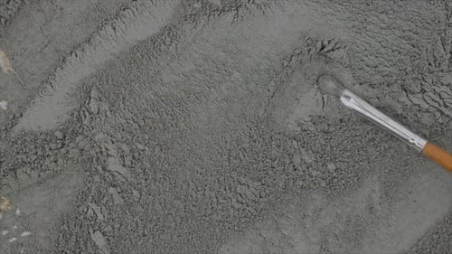 Brush Spreading Gray Powder Texture