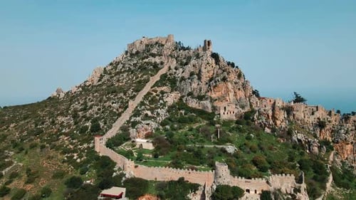 Castle at top of the mountain