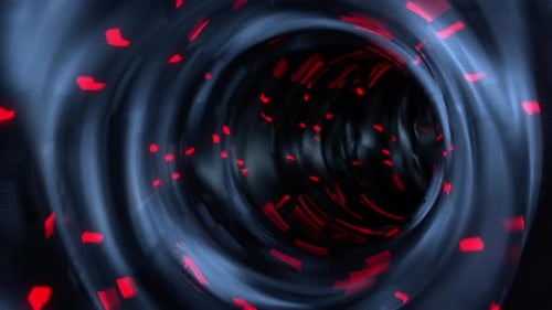 Science-Fiction-Cartoon-Tunnel