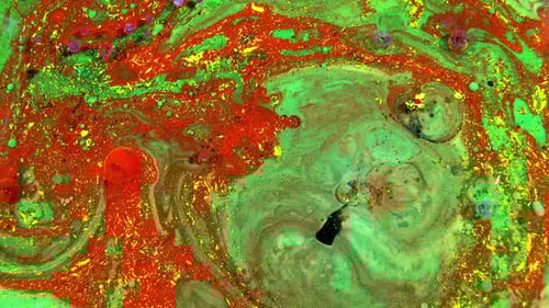 Swirling Colors Abstract Background