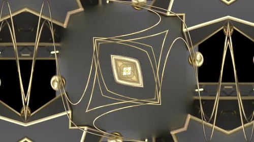 Futuristic geometric background