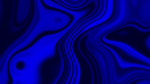 Dynamic Blue Liquid Swirls Abstract Motion Background
